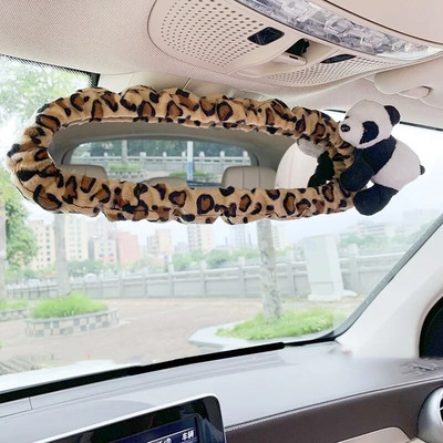 Radošs un jauks Ins automašīnu spoguļu komplekts multfilmu Dzīvnieku automašīnu atpakaļgaitas spoguļu komplekts Automašīnu rotājumi sievietēm Auto aksesuāri