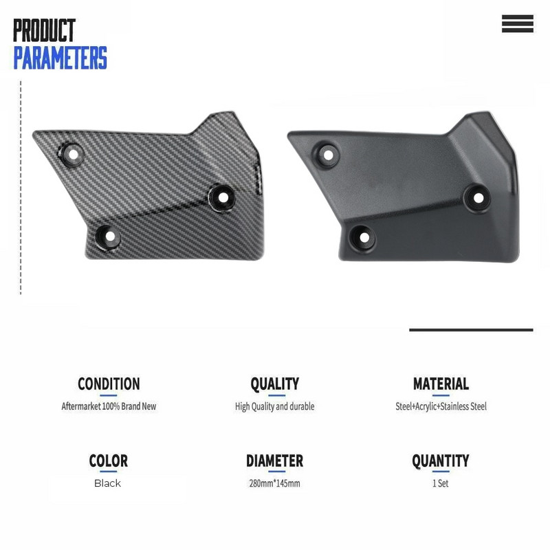 BMW R1200GS R1250GS LC Adventure izplūdes atveres vāka augšējā rāmja uzpildes vidējā sānu paneļa motociklu aprīkojuma pārsegi