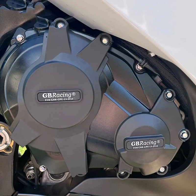 GBRacing Dzinēja aizsardzība GSX-R1000 K9 un L0-L6 Dzinēja pārsegu Motociklu Aizsargpārsegu Aizsargvāku komplekts