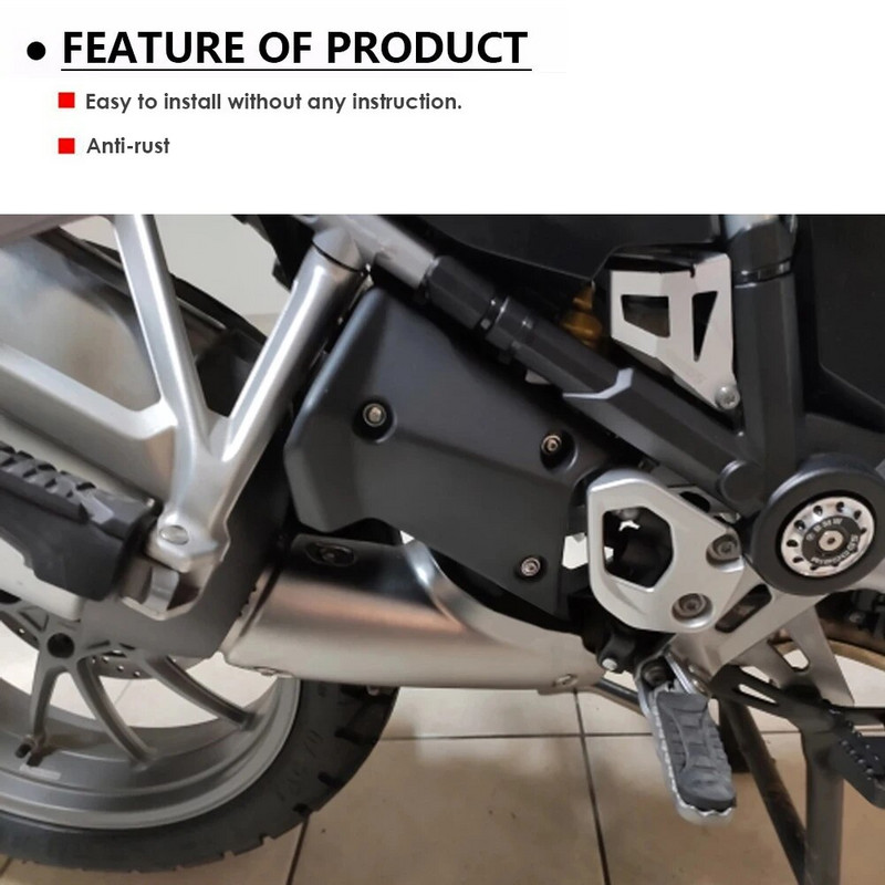 R1200GS R1250GS Poklopac ispušnog ventila Gornji okvir Srednja bočna ploča za BMW R1200 R1250 GS ADV Dodaci za avanturističke motocikle