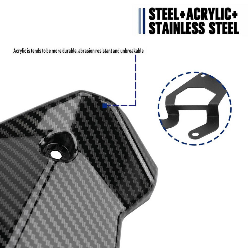 R1200GS R1250GS Poklopac ispušnog ventila Gornji okvir Srednja bočna ploča za BMW R1200 R1250 GS ADV Dodaci za avanturističke motocikle