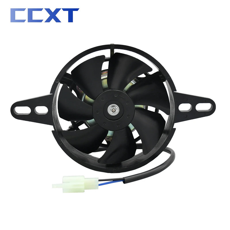 Motociklo 12V aušinimo ventiliatoriaus alyvos aušintuvas variklio radiatoriaus atsarginės dalys, skirtos ATV Quad Go Kart Buggy Honda Yamaha KTM Kawasaki Motocross