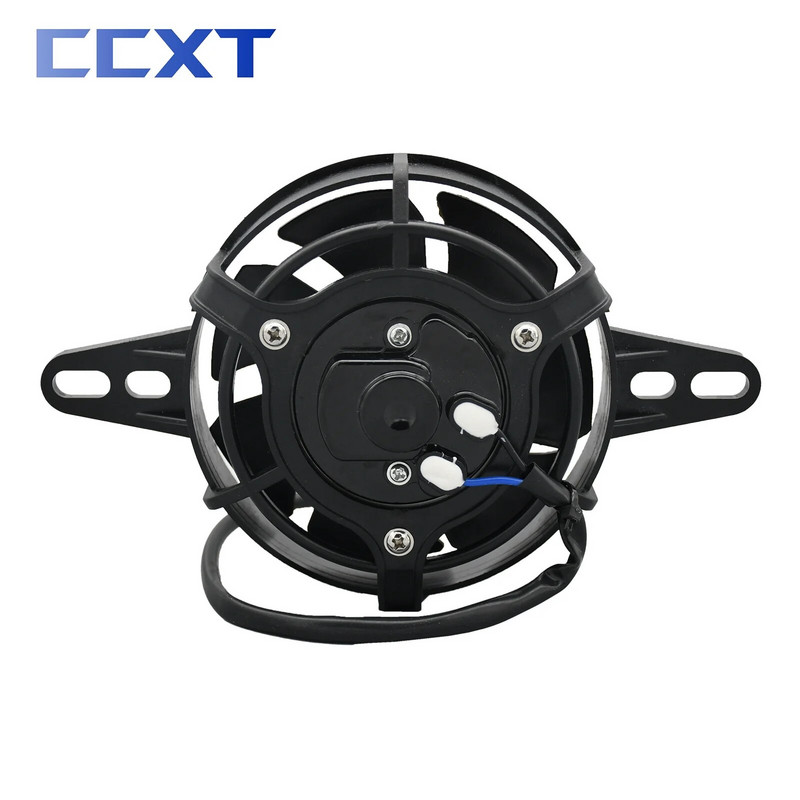 Motociklo 12V aušinimo ventiliatoriaus alyvos aušintuvas variklio radiatoriaus atsarginės dalys, skirtos ATV Quad Go Kart Buggy Honda Yamaha KTM Kawasaki Motocross