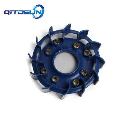 GY6 50cc 125cc 150cc augstas plūsmas veiktspējas sacīkšu dzesēšanas ventilators 139QMB 152QMI 157QMJ motorollera mopēdam ATV Go-Cart DIO ZX