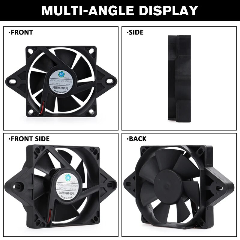 Elektriskais kvadracikla radiatora dzesēšanas ventilators Radiatora dzesēšanas ventilators priekš CRF YZF KXF RMZ KLX Quad ATV Go Kart Buggy Motocross Bezmaksas piegāde