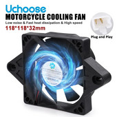 Elektriskais kvadracikla radiatora dzesēšanas ventilators Radiatora dzesēšanas ventilators priekš CRF YZF KXF RMZ KLX Quad ATV Go Kart Buggy Motocross Bezmaksas piegāde
