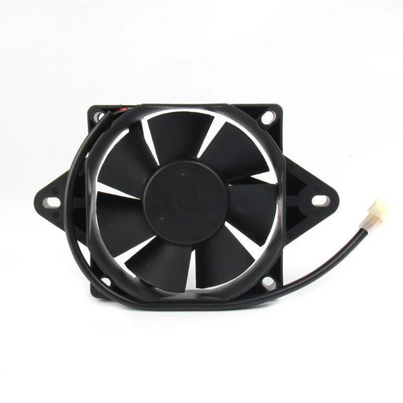 6 collu radiatora ventilators 12 V radiatora elektriskais dzesēšanas ventilators 150 c 250 kubikcentimetru motociklam, kvadraciklam, kvadraciklam, kas paredzēts