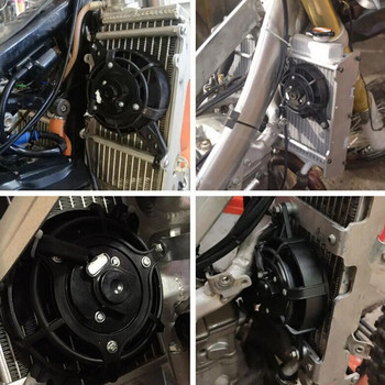 Електрически радиатор Термичен вентилатор за охлаждане за китайски 200cc 250cc Quad ATV 4 Wheeler Go Kart Dirt Pit Motor Bike Мотоциклет UTV