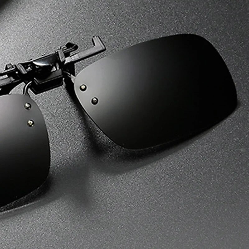 Jauns polarizēts klipsis uz saulesbrilles Braukšana nakts redzamības lēcas saulesbrilles vīriešiem pret UVA UVB ar korpusu Auto aksesuāri Stils