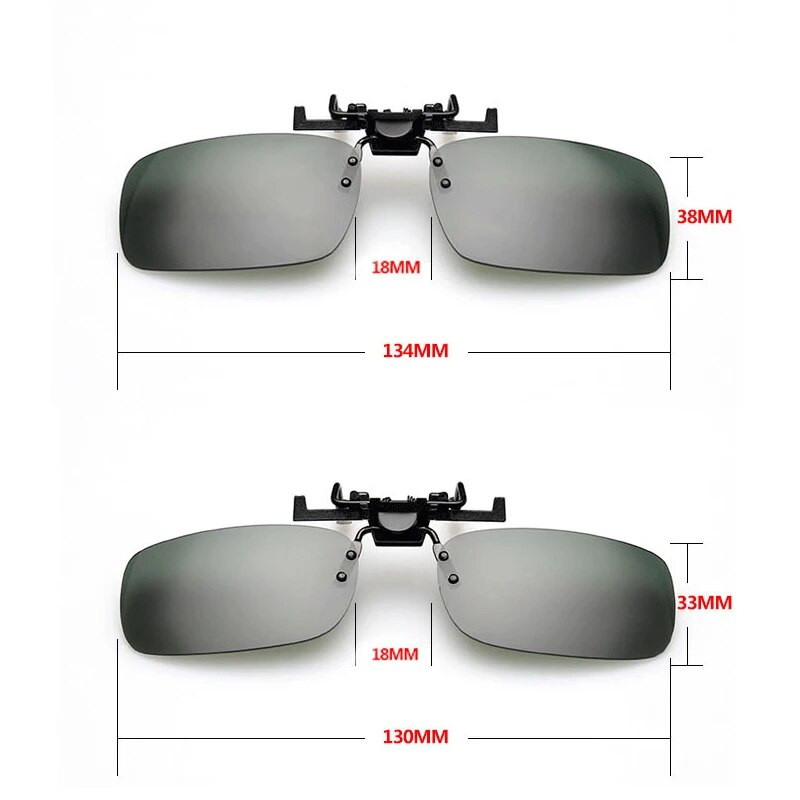 Universal Car Night Safety Driving Glasses Clip Αντιθαμβωτικά γυαλιά οδήγησης γυαλιά οδήγησης Night Vision Lens Clip Γυαλιά ηλίου Εσωτερικά αξεσουάρ