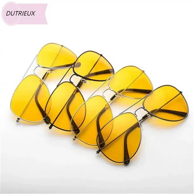 Мъжки слънчеви очила Шофьори на автомобили Очила за нощно виждане Жълти слънчеви очила против отблясъци Дамски очила за шофиране