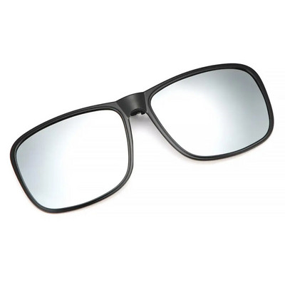 Kvadrātveida augšupvērstas saulesbriļļu saspraude Unisex polarizēts klips uz augšu saulesbrilles UV 400 aizsardzība vīriešu sieviešu makšķerēšanas braukšanas brilles