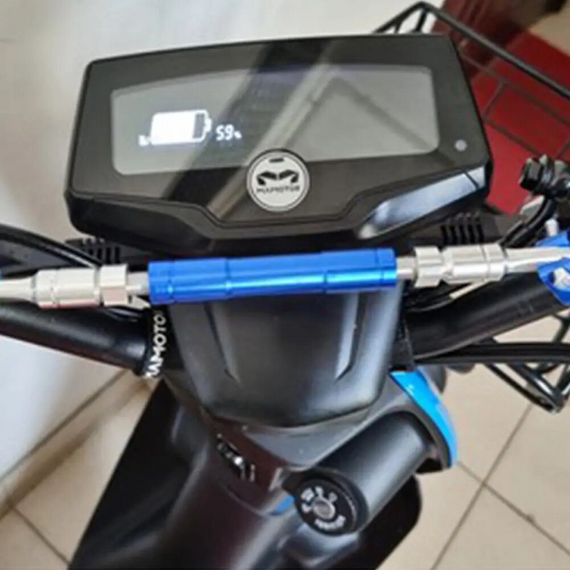 Αξεσουάρ τροποποίησης χειρολαβής ράβδου ισορροπίας μοτοσικλέτας Στήριγμα λαβής ράβδου ισορροπίας ρυθμιζόμενου ενισχυμένου επιπέδου