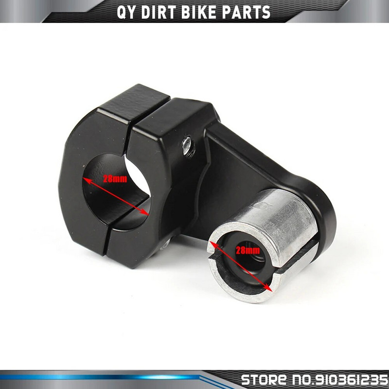 Universāla motocikla stūres skavām, kas palielina 5,5 cm augstumu 22 mm 28 mm stieņu skavai, 2 collu pagriežamam CRF YZF Supermoto