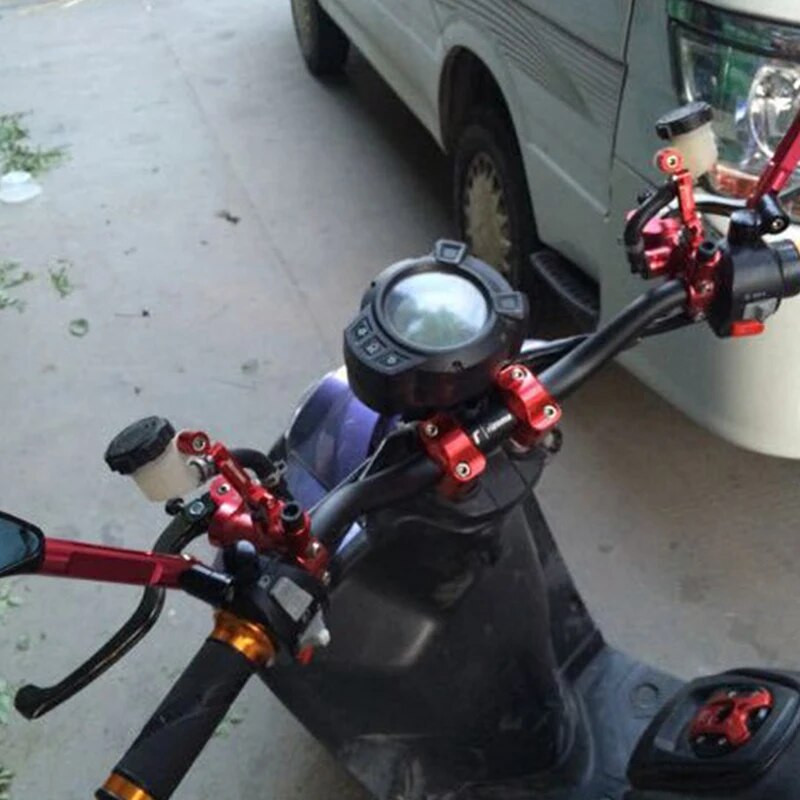 1 τεμ. Universal τιμόνι μοτοσυκλέτας 28 χιλιοστών CNC κράμα αλουμινίου σκούτερ λαβή Μπάρα χειρολαβής τιμονιού για ποδήλατο Pit