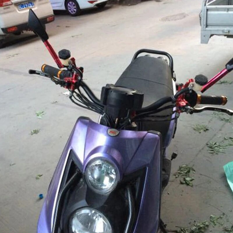 1 τεμ. Universal τιμόνι μοτοσυκλέτας 28 χιλιοστών CNC κράμα αλουμινίου σκούτερ λαβή Μπάρα χειρολαβής τιμονιού για ποδήλατο Pit