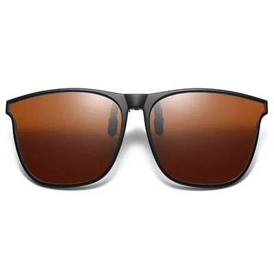 Polariseeritud klamber Päikeseprillid Meeste Fotokroomsed Autojuhi kaitseprillid Öönägemisprillid Pimestamisvastased Vintage Square Prillid Oculos