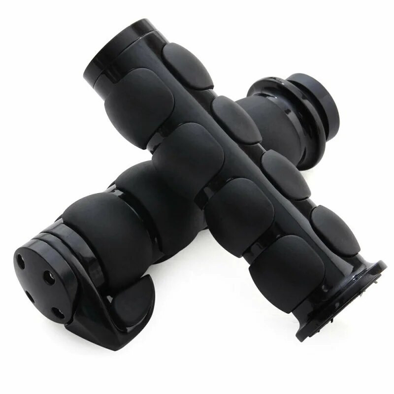 1-tolline mootorratta kroomitud käepidemete käepide, mis sobib Harley Dyna Sportster Cruiseri pehme puudutusega mugava käepideme käepidemega mootorratta osad