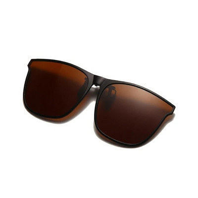 Καλοκαιρινό πολωμένο κλιπ σε γυαλιά ηλίου UV400 Φωτοχρωμικά γυαλιά οδήγησης αυτοκινήτου Γυαλιά νυχτερινής όρασης Αντιθαμβωτικά Vintage τετράγωνα γυαλιά