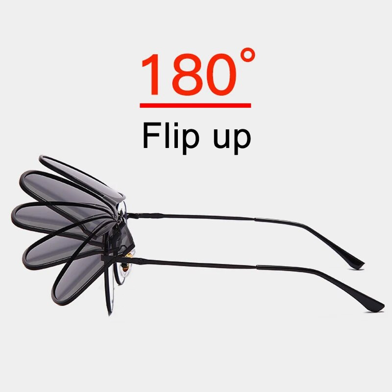 Καλοκαιρινό πολωμένο κλιπ σε γυαλιά ηλίου UV400 Φωτοχρωμικά γυαλιά οδήγησης αυτοκινήτου Γυαλιά νυχτερινής όρασης Αντιθαμβωτικά Vintage τετράγωνα γυαλιά