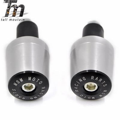 Mootorratta juhtraua käepideme otsad raskused vibratsioonivastane hõbepistik Aprilia jaoks RSV MILLE R 1999-2003 2002 2001 2004 2005 2006