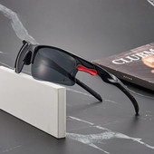 Melnas Saulesbrilles Vintage Vīriešu Saulesbrilles Nakts redzamības Brilles Braukšanai Āra Riteņbraukšanai Saulesbrilles Universālas Prettālās gaismas