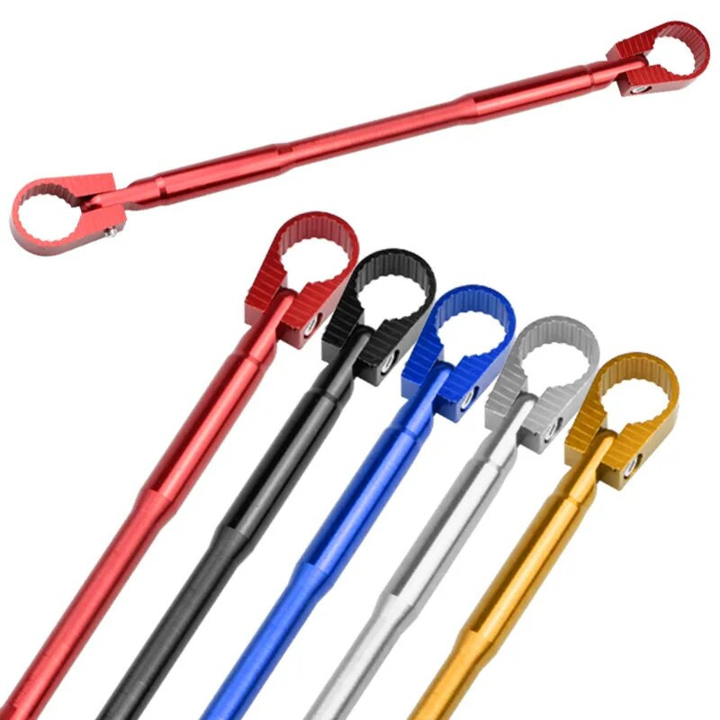 2024 τιμόνι μοτοσικλέτας Universal 22 MM, ενισχυμένη παχιά λαβή ποδηλάτου χειρολαβής Μπάρα ισορροπίας Μπάρα μοτοσικλέτας