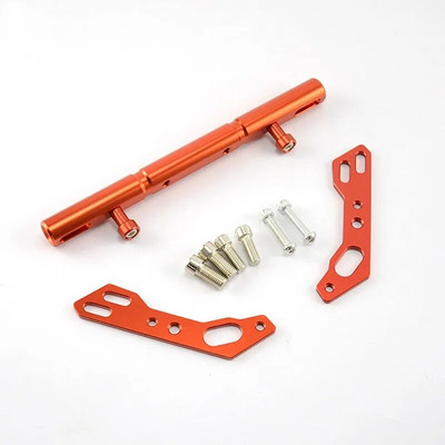 Κόκκινο κάθισμα καθρέφτη μοτοσικλέτας Πολυλειτουργική μπάρα προέκτασης Balance Bar Υψηλής ποιότητας ανθεκτικά φορητά προμήθειες Πολύχρωμο