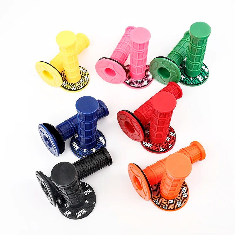 Handle Grip Pro koonusekujuline mootorratas Kvaliteetne Protaper Dirt Pit Bike Motocross 7/8" Juhtraud kummist geelkäepidemed Piduri käed