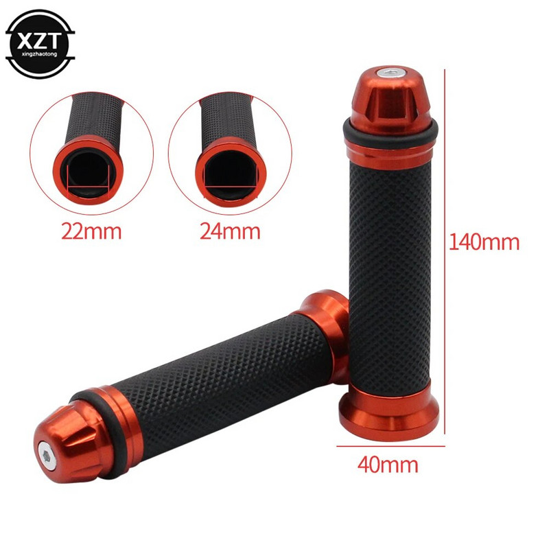 Motorkerékpár fogantyúk kézi gumi pedál motoros robogó kormány fogantyúk módosított kormány fojtószelep fordulat Grip Settle fogantyú