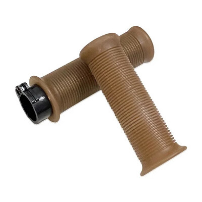 1paar klassikalise vana mootorratta juhtraua kummist rolleri käepidemed Harley 883 1200 Honda CB400 keermestatud käepideme liimi jaoks