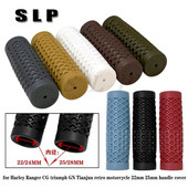 Κατάλληλο για Harley Ranger CG triumph GN Tianjun ρετρό μοτοσυκλέτα 22mm 25mmtpu λαστιχένιο κάλυμμα λαβής λαβής