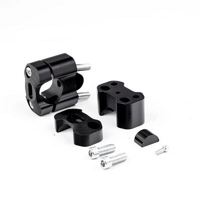 CNC motocikla universālais stūres stieņa rokturis tauku stieņa stāvvadi stiprinājuma skavas adapteris 22 mm 28 mm Pit Dirt bike sacīkšu piederumiem ATV