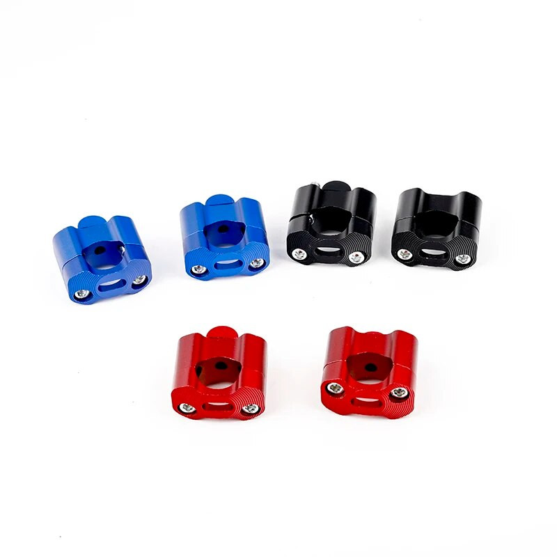 CNC motocikla universālais stūres stieņa rokturis tauku stieņa stāvvadi stiprinājuma skavas adapteris 22 mm 28 mm Pit Dirt bike sacīkšu piederumiem ATV