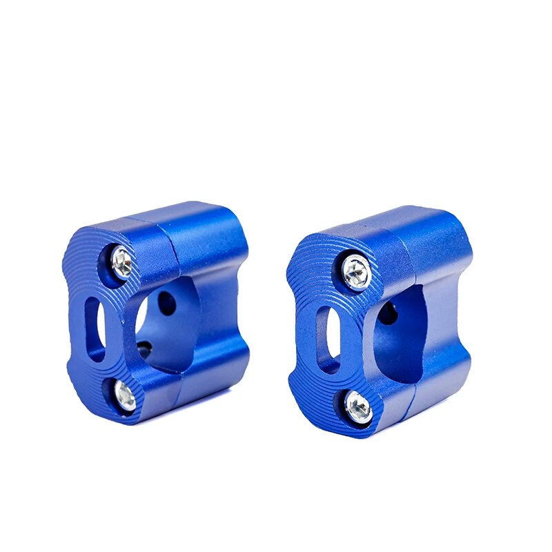 CNC motocikla universālais stūres stieņa rokturis tauku stieņa stāvvadi stiprinājuma skavas adapteris 22 mm 28 mm Pit Dirt bike sacīkšu piederumiem ATV