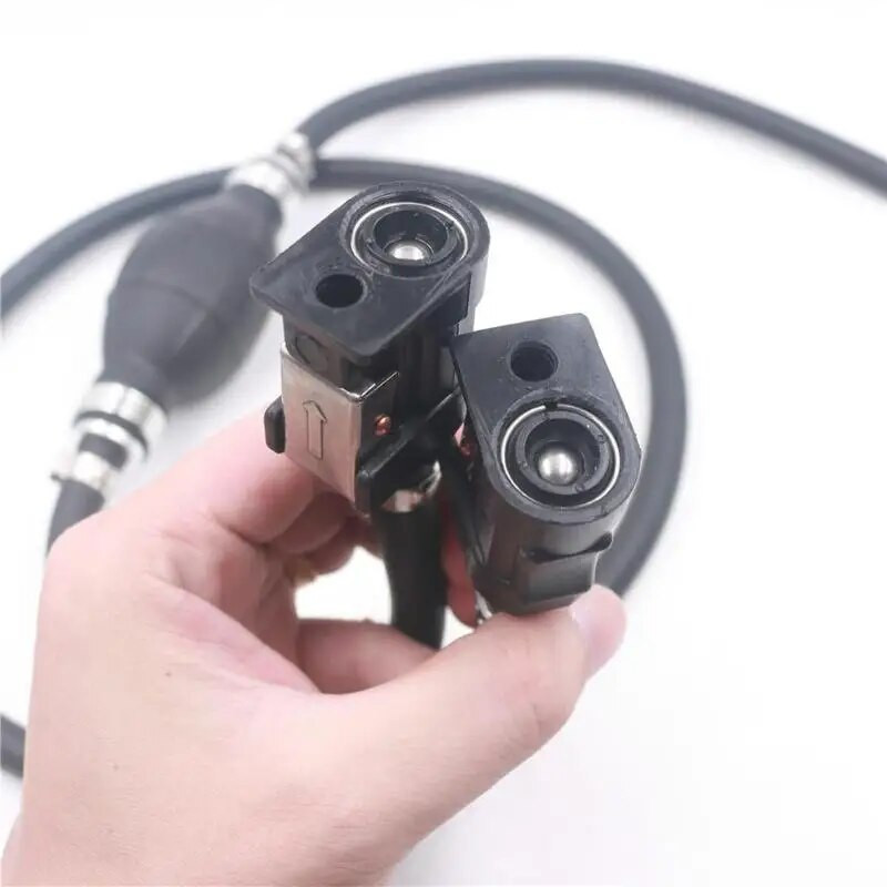 Universalus 8 mm guminis degalų siurblys degalų linijos žarna užbortinio valties variklio benzino bako jungčių rinkinys, skirtas automobiliniam laivui