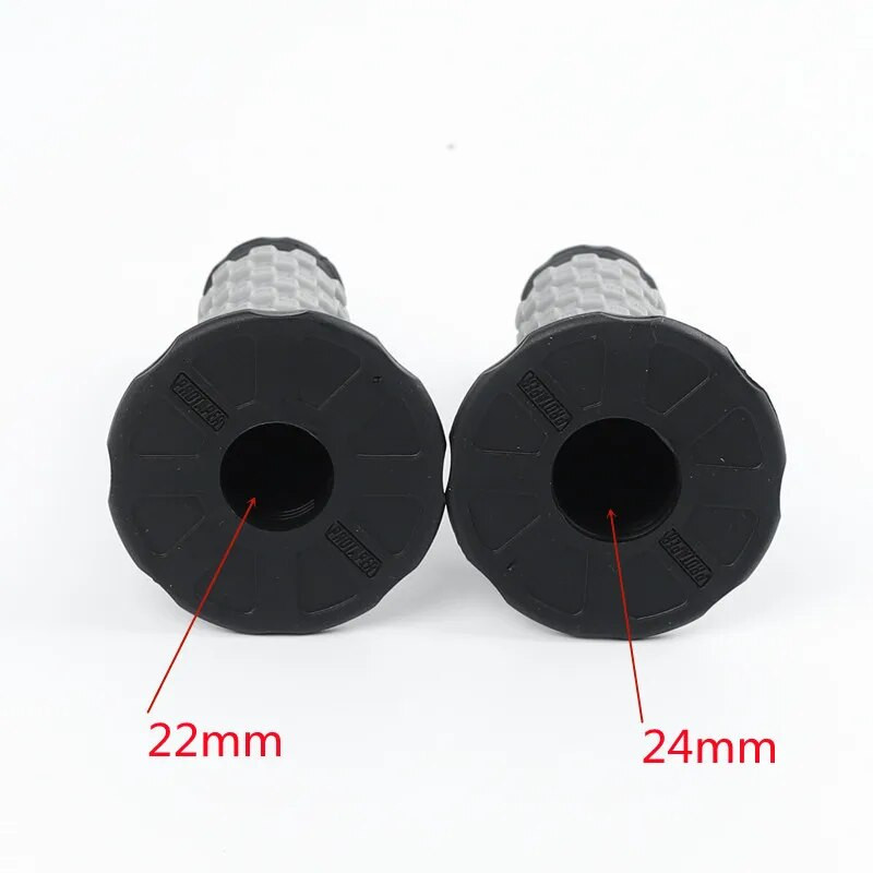 Motokrossi mootorratta 22 mm käepideme kahevärviline käepidemega Moto käepidemed Pro Taper Grip käepidemega Dirt Bike kummist käepidemed