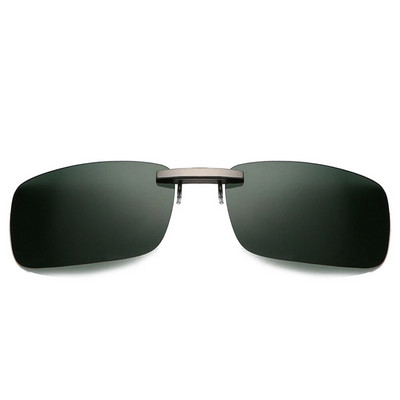 1Gb noņemams TAC objektīvs, kas virza metāla polarizētu klipsi uz UV400 saulesbrilles, automašīnas vadītāja aizsargbrilles nakts redzamības brilles unisex