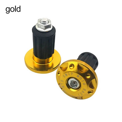 Motocikla stūres stieņa galie spraudņu rokturi Stūres spraudņa vāciņi, slīdošais motocikls Honda Yamaha netīrumu motociklu piederumiem