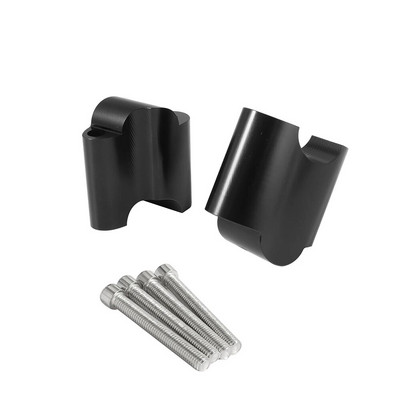 Paredzēts Harley Sportster XL1200X XL 1200 48 CNC alumīnija 2" paceļamam stūres stieņa stāvvadam 1" stieņa paaugstināšanas bloka pagarinājuma komplektam 2010-2022