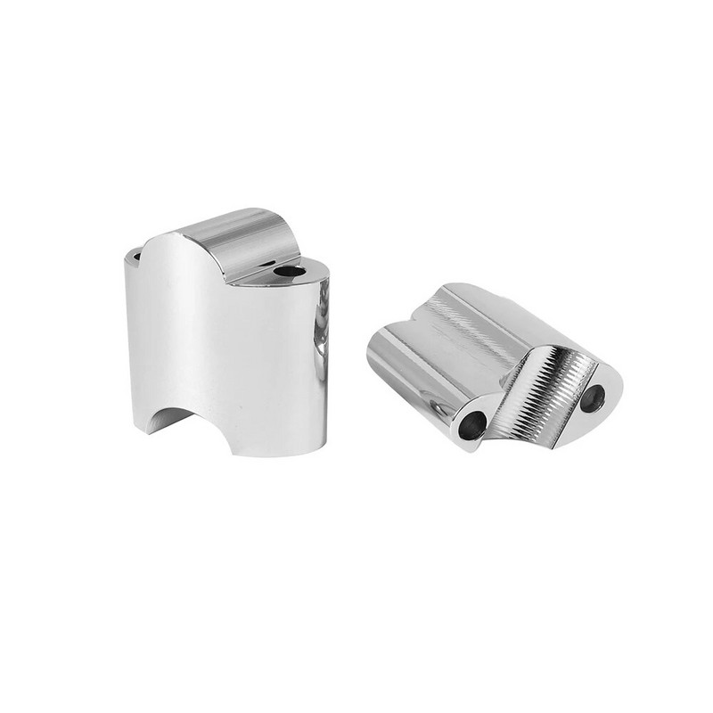 Paredzēts Harley Sportster XL1200X XL 1200 48 CNC alumīnija 2" paceļamam stūres stieņa stāvvadam 1" stieņa paaugstināšanas bloka pagarinājuma komplektam 2010-2022