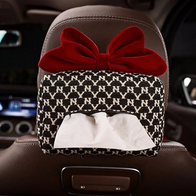 Car Tissue Box Αυτοκίνητο μπράτσο Μπράτσα Κουτί Συρταριέρα Κουτί Διακόσμηση Εσωτερικού Αυτοκινήτου Υψηλής κατηγορίας Feeling Thousand Birds Grid