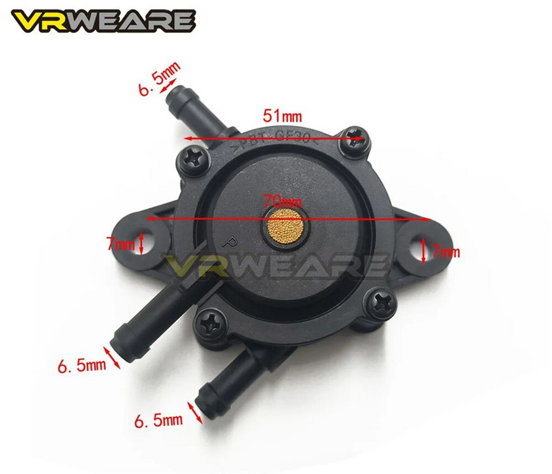 Kuro siurblys suderinamas su Kohler 17HP-25HP Briggs and Stratton Kawasaki Yamaha Golf Cart vejapjovės mažu varikliu 491922 691034