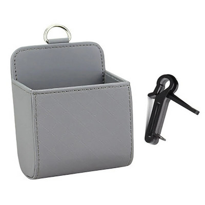 1 τεμ. Car Organizer Τσάντα αποθήκευσης Εξαγωγή αέρα Βάση πολύχρωμα PU Δερμάτινα γυαλιά Κιβώτιο Στήριγμα τηλεφώνου Βάση αξεσουάρ αυτοκινήτου Εσωτερικό