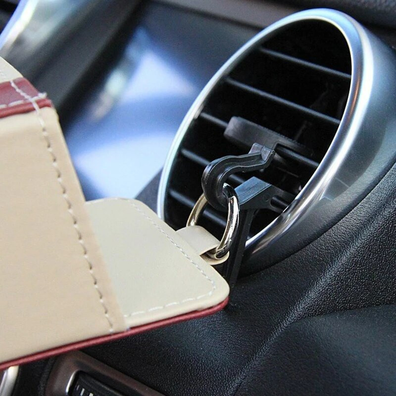 1 τεμ. Car Organizer Τσάντα αποθήκευσης Εξαγωγή αέρα Βάση πολύχρωμα PU Δερμάτινα γυαλιά Κιβώτιο Στήριγμα τηλεφώνου Βάση αξεσουάρ αυτοκινήτου Εσωτερικό