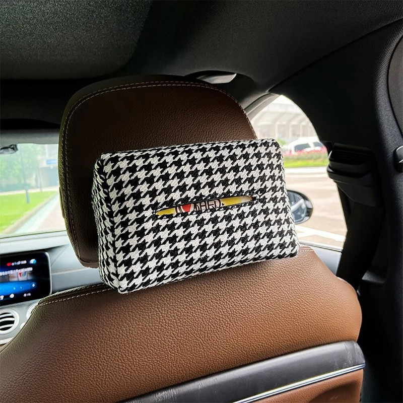 Advanced Sense Thousand Bird Lattice auto kudede karp, naissoost autoistme seljatugi käetugede paberkarp Sisekujundustarvete hoiuruum