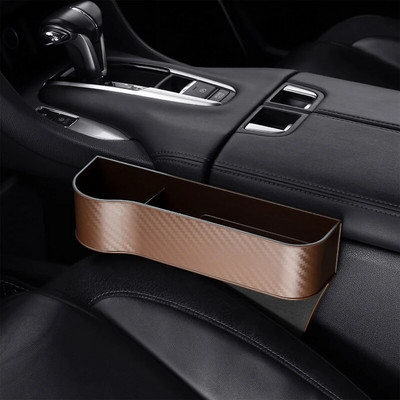 Κιβώτιο αποθήκευσης αυτοκινήτου Universal Seat Organizer Crevice Organizer Θήκη τηλεφώνου Θήκη τηλεφώνου Pocket Seat Gap Slit Pocket Catcher Organizer 1PC