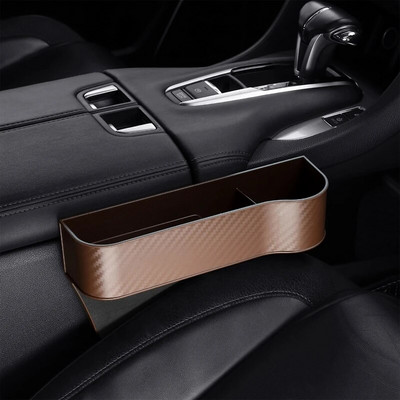 Κιβώτιο αποθήκευσης αυτοκινήτου Universal Seat Organizer Crevice Organizer Θήκη τηλεφώνου Θήκη τηλεφώνου Pocket Seat Gap Slit Pocket Catcher Organizer 1PC