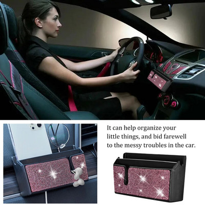 Auto Truck Pillar Pocket Holder Box αποθήκευσης αυτοκινήτου Τηγανίτες Τσιγάρες Organizer κινητού τηλεφώνου Βάση αξεσουάρ αυτοκινήτου Ράφια