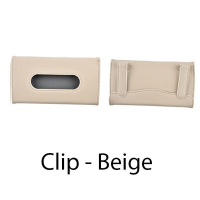 Automašīnas salvešu kastītes dvieļu komplekts automašīnas saulessargs PU ādas audu kastes turētājs Automašīnas salona glabāšana Informācijas panelis sēdekļa aizmugure automašīnas salvešu kaste